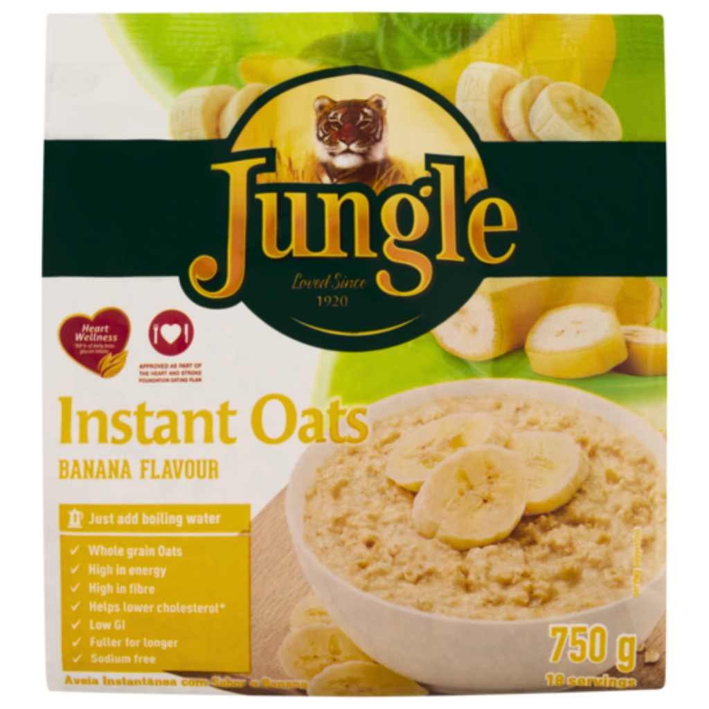 Jungle Oats Instant Banana flavor 750g